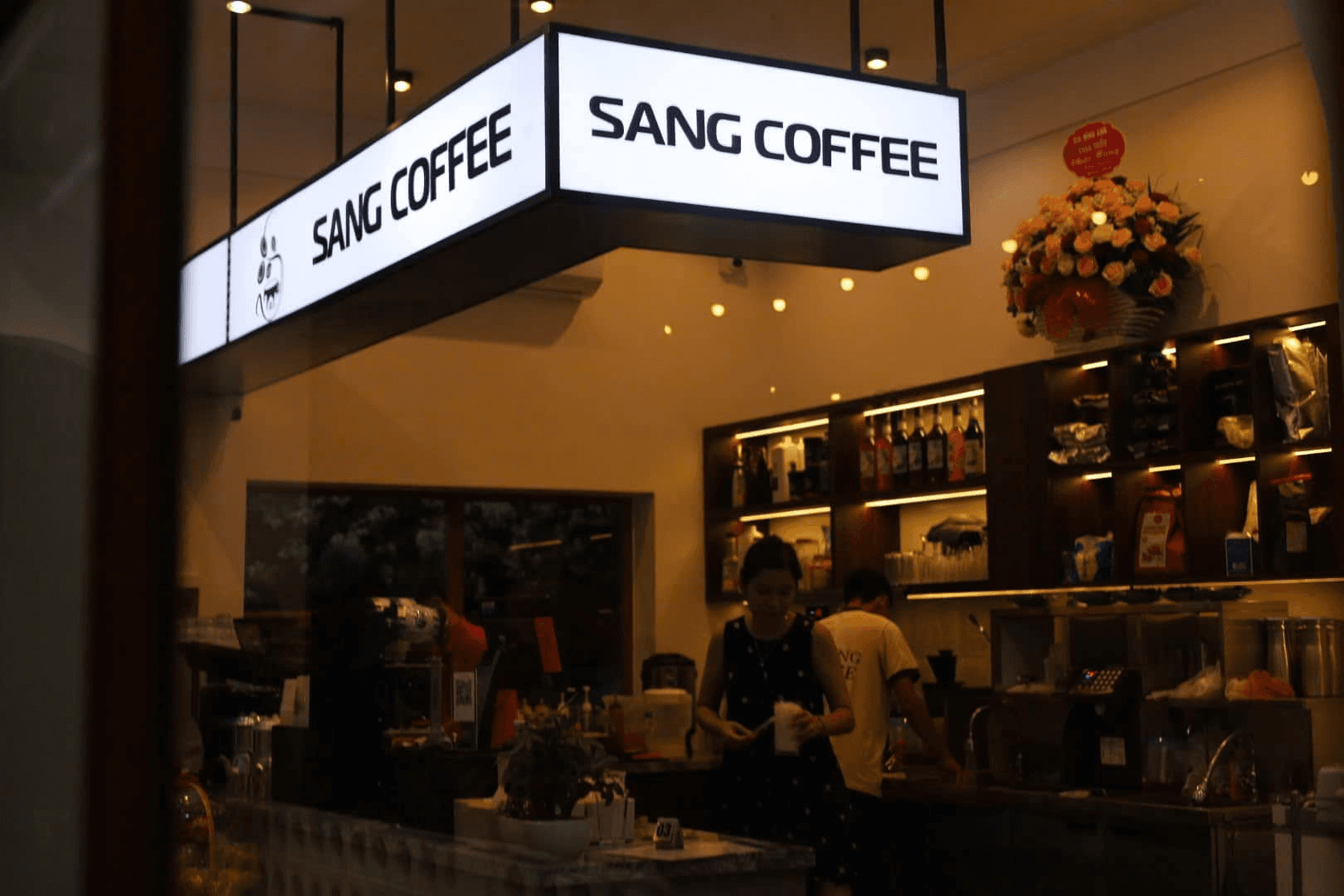 Thực đơn Sang House Coffee Background